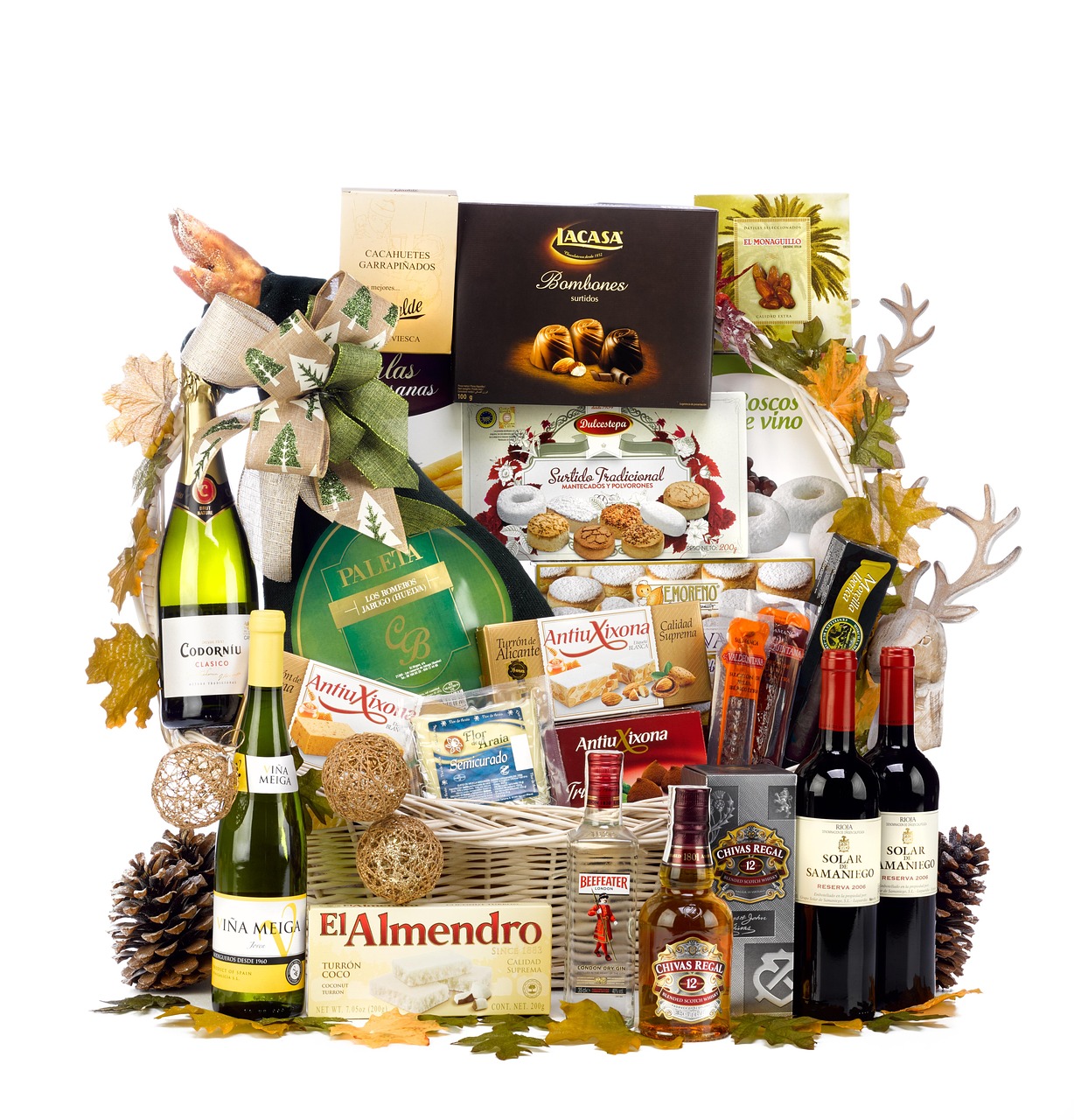 découvrez nos paniers cadeaux de noël garnis de délicieuses surprises pour faire plaisir à vos proches. livraison rapide et large choix pour tous les budgets !